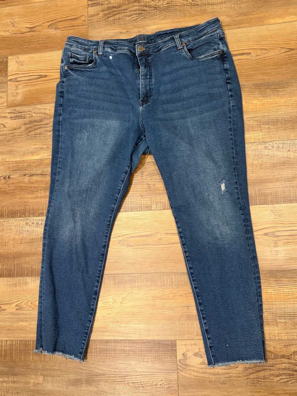 Kut from the Kloth Sz 20‎ Plus Size High Rise Ankle straight Leg